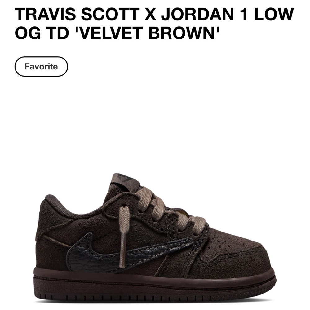 Travis Scott Velvet Brown
